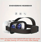 Headset 1pc VR 3D Virtual Reality - Adjustable VR Glasses with Comfort Fit Strap, Lightweight Design for Immersive Gaming, Movie Watching & VR Parks - No Electronics/Batteries Needed