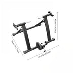 Bike Trainer Stand Indoor/Outdoor  with Adjustable Resistance & Sturdy Frame