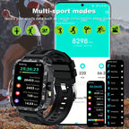 Smartwatch 2024 New , IP67, LED Display, Altitude Gauge, Barometer, 100+ Sports Modes, 300mAh Battery, Multimedia Information Viewing, Weatherometer, Pedometer, Fitness Tracker, Wireless 5.0, Android/iOS Compatible, with Call/
