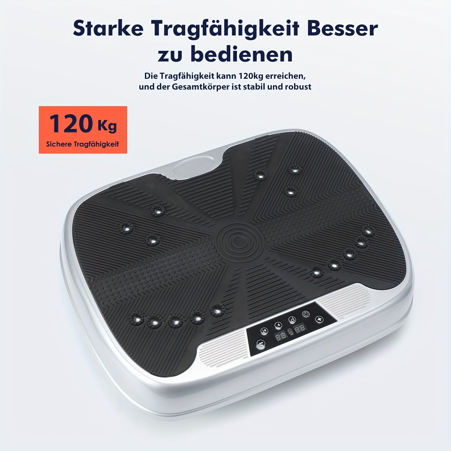 Vibration Plate with Electromagnetic Massage | 99 Speed Levels | Acupressure Foot Pad | Remote Control And Resistance Band Included | Silent Whole Body Burner for Home Fitness, Muscle Recovery, Balance Improvement,  Sma
