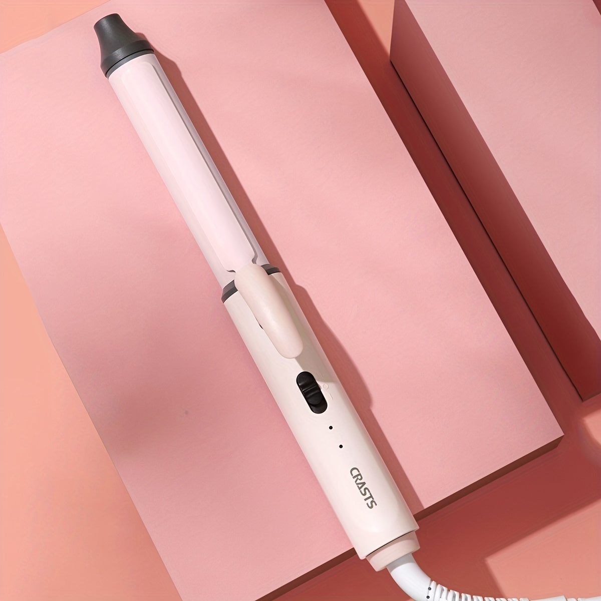 Hair Curling Wand CRASTS Unisex Adult , 9mm-25mm Teddy Bear Waves, Air Bangs, Mini 9mm 16mm 25mm Water Ripple Curls, 58W 220V Type C Plug, No Battery Required