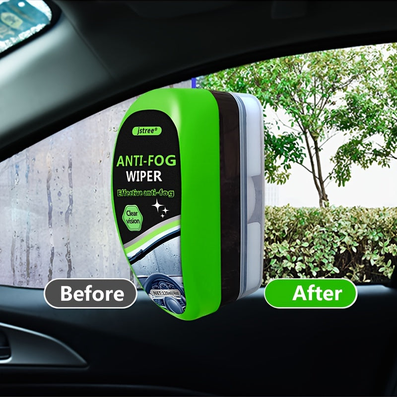 Windshield Wiper Anti-Fog Car , 120ml, with Sponge Base