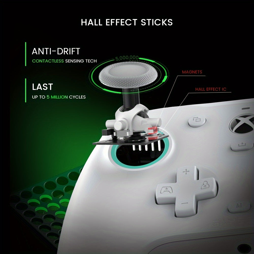 Controller GameSir Advanced Wired Controller For Xbox Series X|S, Xbox Controller With Hall Effect Sensing Joystick, Works With Xbox One And Windows 10/11, Officially Licensed For Xbox