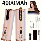 Hair Curler 1 Automatic  for Marvelous Locks - Fast Charging USB, Ceramic, 5 Heat Settings Tangle-Free - Perfect for Styling and Special Occasions, Includes Elegant Gift Box