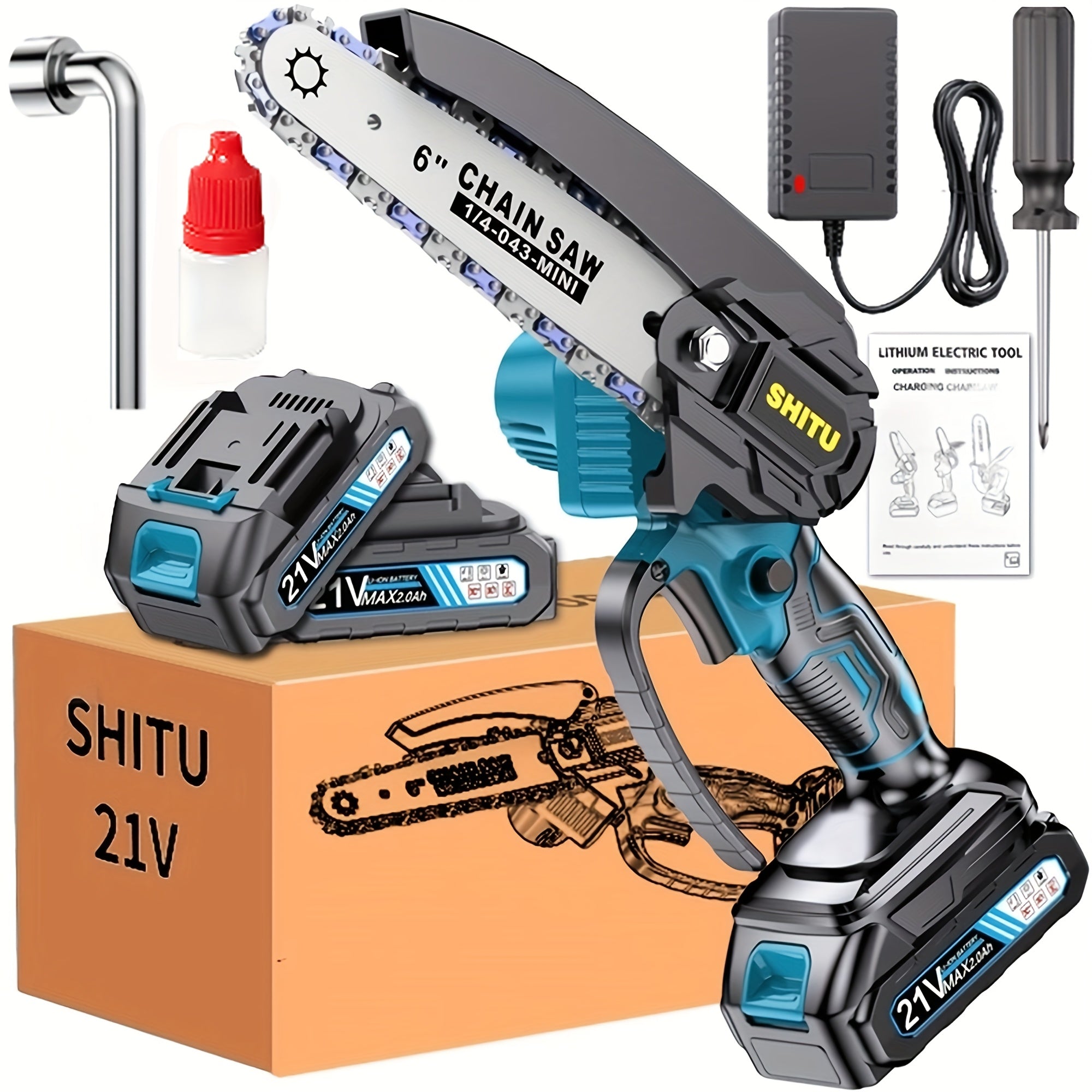 Chainsaw Rechargeable Battery Mini Lithium