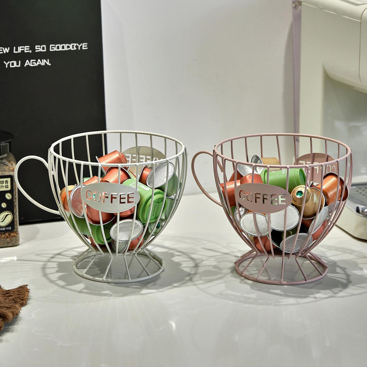 Coffee Capsule Organizer 1pc Modern Nordic  - Elegant Black