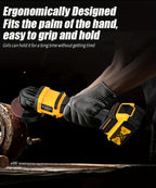Grinder 2025 New Brushless Angle Grinder - Heavy-Duty Professional Multifunctional Sanding Machine/ Grinder, Quick Replacement of Cover, Soft Start And Safety Brake, Lithium-Ion Power Tool, Ergonomic Grip, Including Battery And Charg