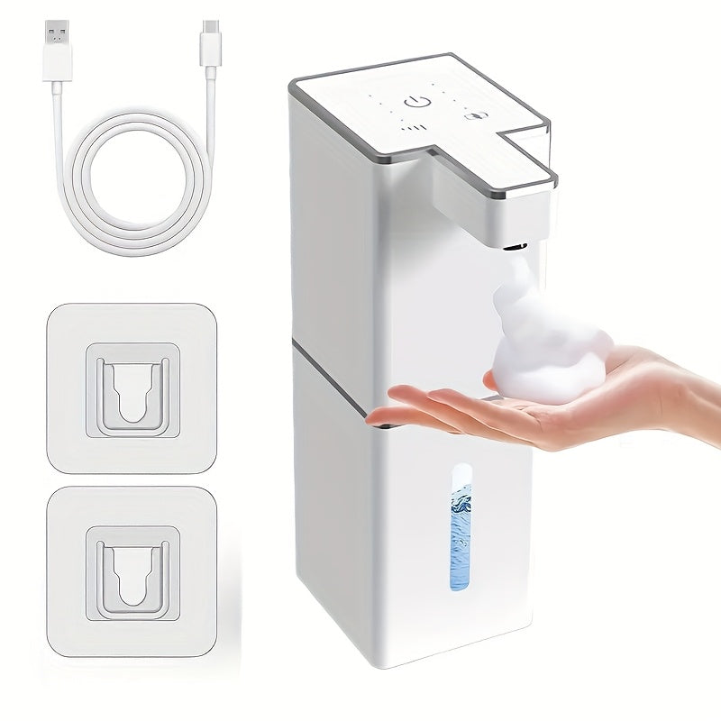 Soap Dispenser Four-Speed Adjustable Automatic , 400ml Extra Large Capacity