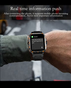 Smartwatch 2024 New , IP67, LED Display, Altitude Gauge, Barometer, 100+ Sports Modes, 300mAh Battery, Multimedia Information Viewing, Weatherometer, Pedometer, Fitness Tracker, Wireless 5.0, Android/iOS Compatible, with Call/