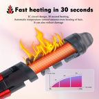 Hair EU Hot Selling Spiral Curling Iron Electric Hair Roller Large Curl Styler Curling Wand