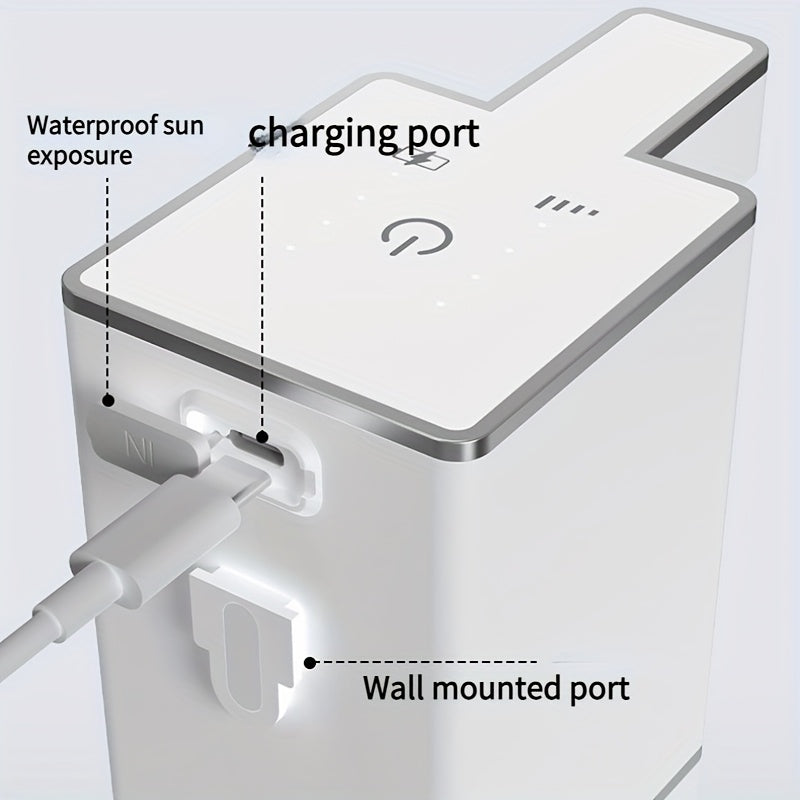 Soap Dispenser Four-Speed Adjustable Automatic , 400ml Extra Large Capacity