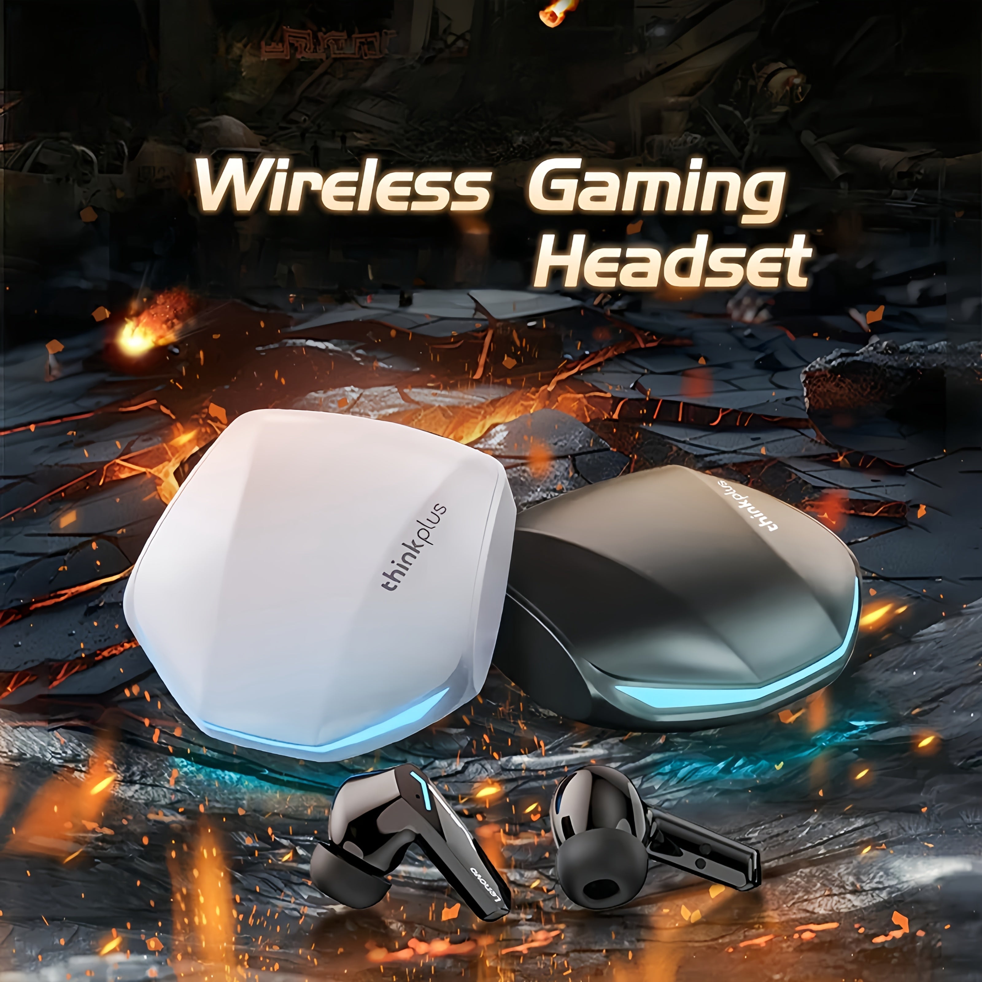 Headset Lenovo GM2 pro intelligent noise reduction reduces ambient noise