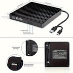 CD/DVD Drive for Laptop Ultra-Slim Portable External