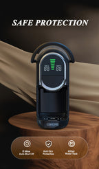 Coffee Machine CAFELFFE 19Bar Automatic Capsule  - Cold & Hot, Nescafe, DG, ESE Pod Compatible, Ground Coffee Option, 1450W, 220-240V, Easy to Clean, European Standard Plug, Perfect for Home Kitchen, Ideal Gift for Halloween,