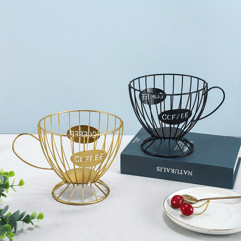 Coffee Capsule Organizer 1pc Modern Nordic  - Elegant Black
