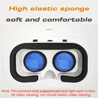 Headset 1pc VR 3D Virtual Reality - Adjustable VR Glasses with Comfort Fit Strap, Lightweight Design for Immersive Gaming, Movie Watching & VR Parks - No Electronics/Batteries Needed