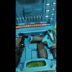 Drill 12V Cordless Drill & Electric Screwdriver Set with 22pcs Accessories, 2, 45Nm High Torque, 25+1 Speed Settings, 2-Speed/ Lithium-Ion Combi Drill, LED Work Light for Home DIY, Carpentry, Renovation (Heavy
