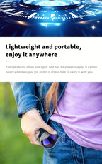 Speaker Mini  High appearance level Small steel cannon: Portable music player M3 wireless